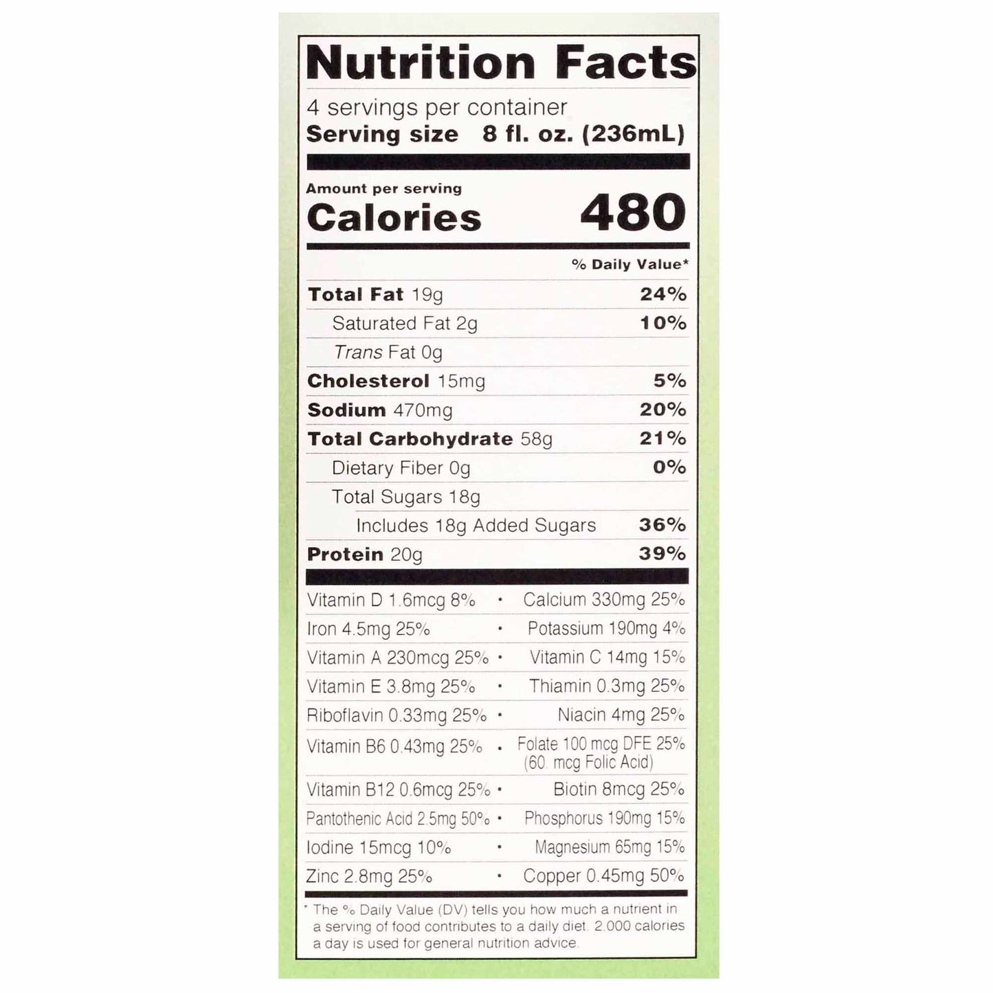 Med Pass® 2.0 Vanilla Fortified Nutritional Shake, 32 ounce carton