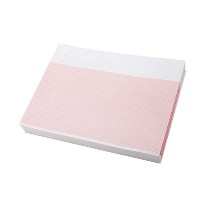 Recording Chart Paper Hewlett Packard™ Z-Fold Red Grid