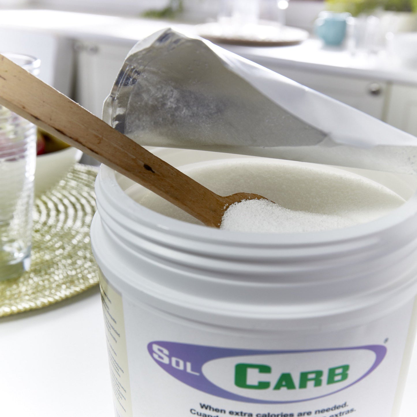 SolCarb® Soluble Form of Powdered Carbohydrate, 454 Gram Jar