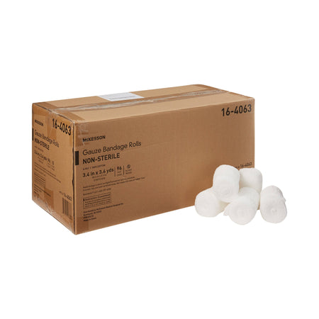 McKesson 16-4063 Fluff Bandage Roll, 3-2/5 Inch x 3-3/5 Yard, 6-Ply