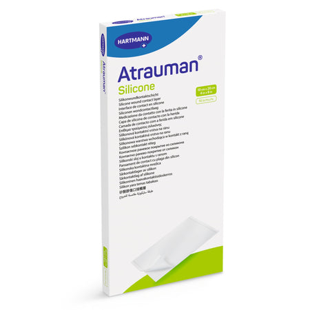 Hartmann 499564 Atrauman Silicone Sterile Wound Contact Layer Dressing, 4 x 8 Inch
