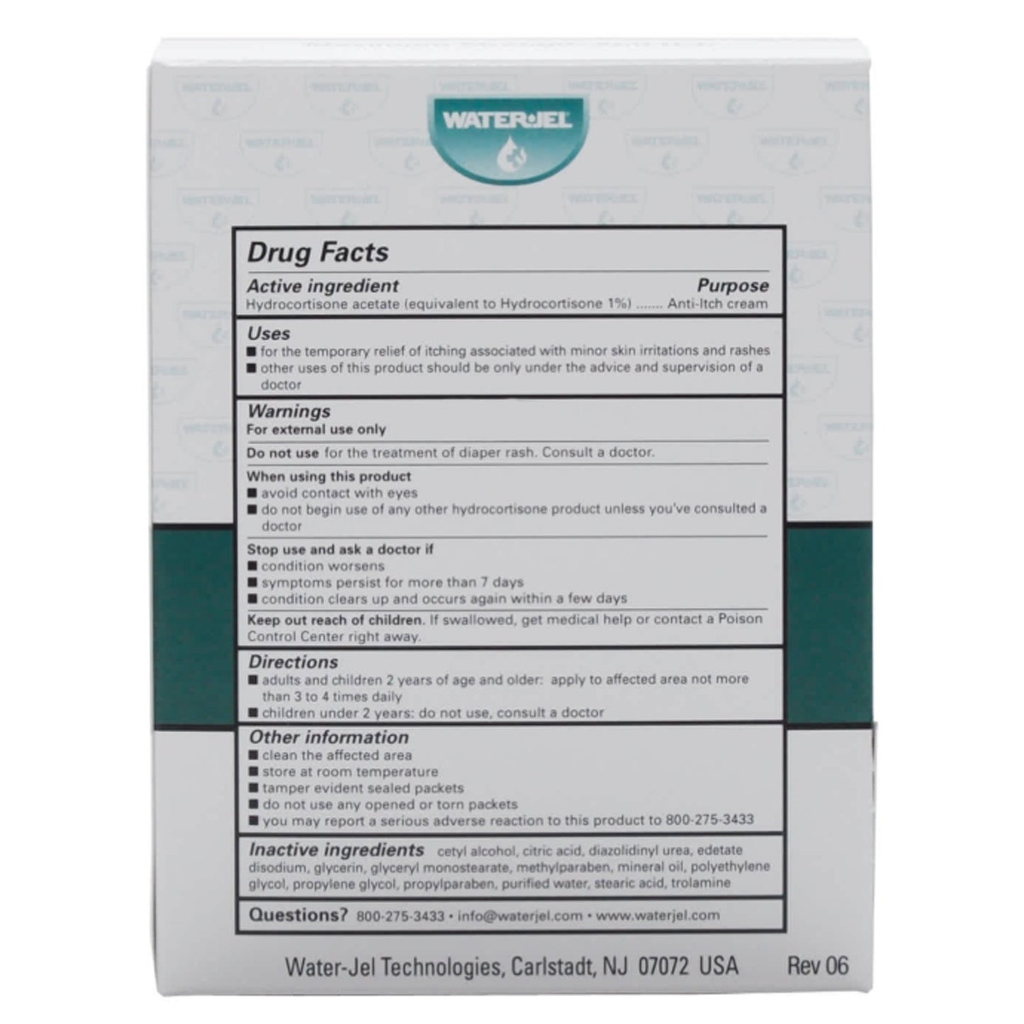 Water-Jel® Hydrocortisone Itch Relief