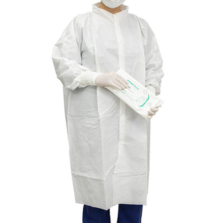 Contec Inc HCGA0022 CritiGear Cleanroom Frocks, Medium