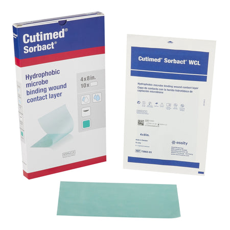 Cutimed Sorbact WCL Antimicrobial Wound Contact Layer Dressing, 4 x 8 inch by BSN Medical product image
