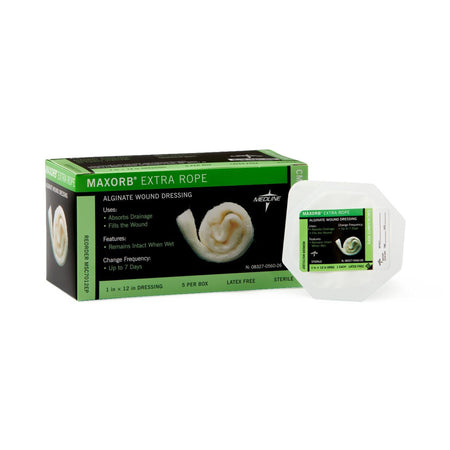 Medline MSC7012EP Maxorb Extra Alginate Dressing, 12 Inch