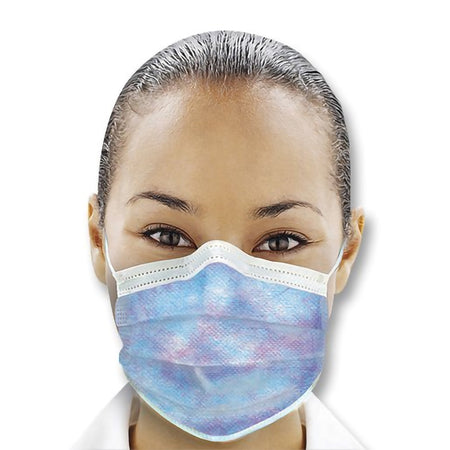 SPS Medical Supply GPLUSKA Isofluid Plus Earloop Mask, Kaleidoscope