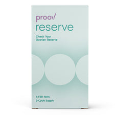 Sexual Health Test Kit Proov Reserve Follice Stimulating Hormone (FSH) 6 Tests per Kit CLIA Waived