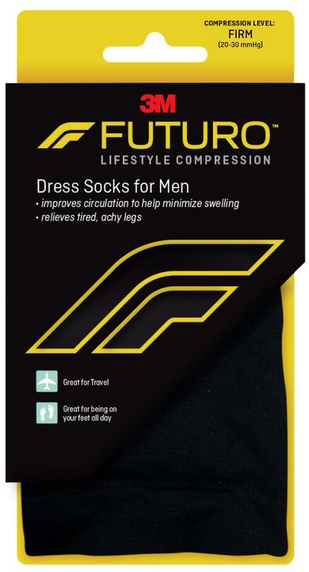 3M 71035BLEN Futuro Compression Socks for Men