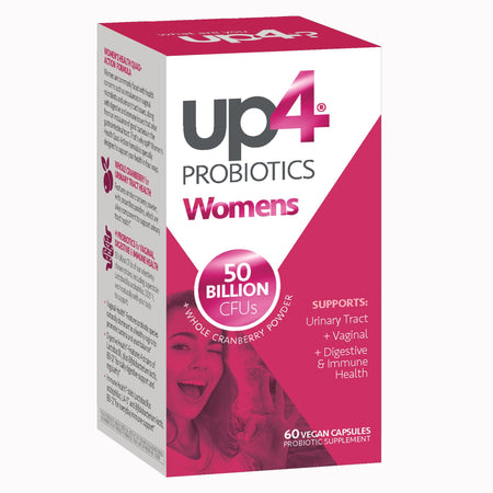 i-Health Inc 1268974 up4 Probiotics Women's Urinary Tract + Vaginal + Digestive + Immune Support