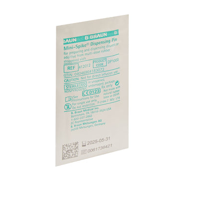 Mini-Spike® IV Additive Dispensing Pin, Needle-free, Luer Lock
