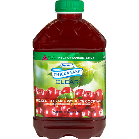 Lyons Magnus LLC 15813 Thick & Easy Nectar Consistency Cranberry Thickened Beverage, 46-ounce bottle