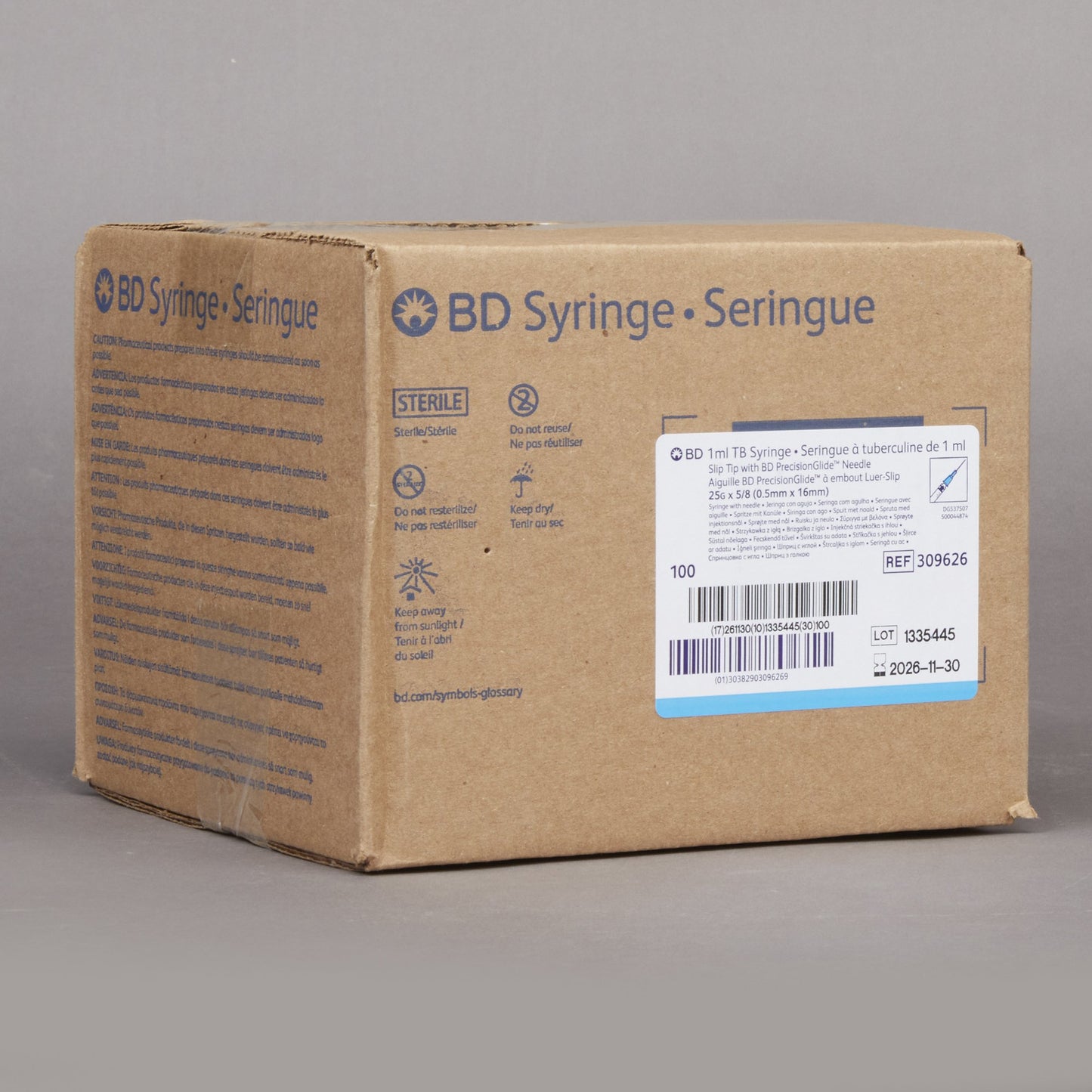 PrecisionGlide™ Tuberculin Syringe with Needle