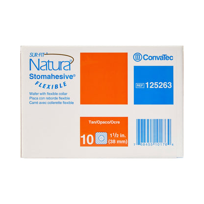 Sur-Fit Natura® Two-Piece Stomahesive® Skin Barrier, 38 mm flange