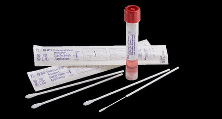 BD 220244 Universal Viral Transport Vial, use w/ Directigen EZ Flu A+B & RSV Test Kits