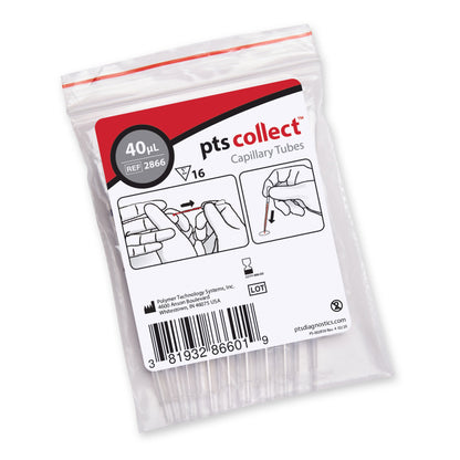 PTS Diagnostics Capillary Blood Collection Tube, 40 L by PTS Diagnostics product image - view 2