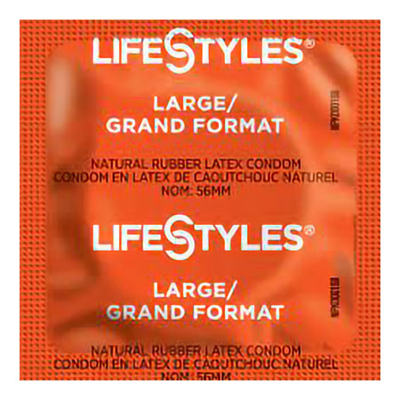 Sxwell USA 310153 Lifestyles Large Lubricated Latex Condoms