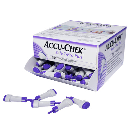 Roche Diagnostics 03448622001 Accu-Chek Safe-T-Pro Plus Safety Lancet