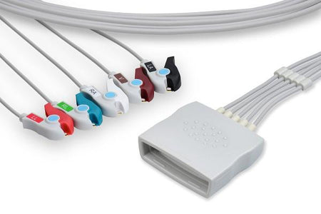 Cables and Sensors 9.89803E+11 Philips Compatible, ECG Telemetry Leadwire, Each, 989803171831