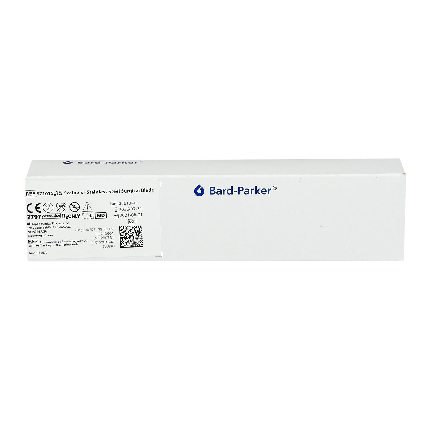 Bard-Parker® Disposable Scalpel, Size 15