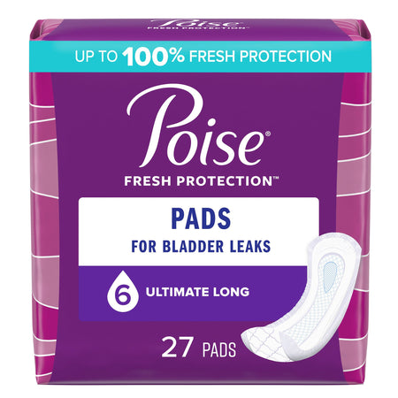 Kimberly-Clark 33593 Poise Bladder Control Pads for Women, Heavy Absorbency