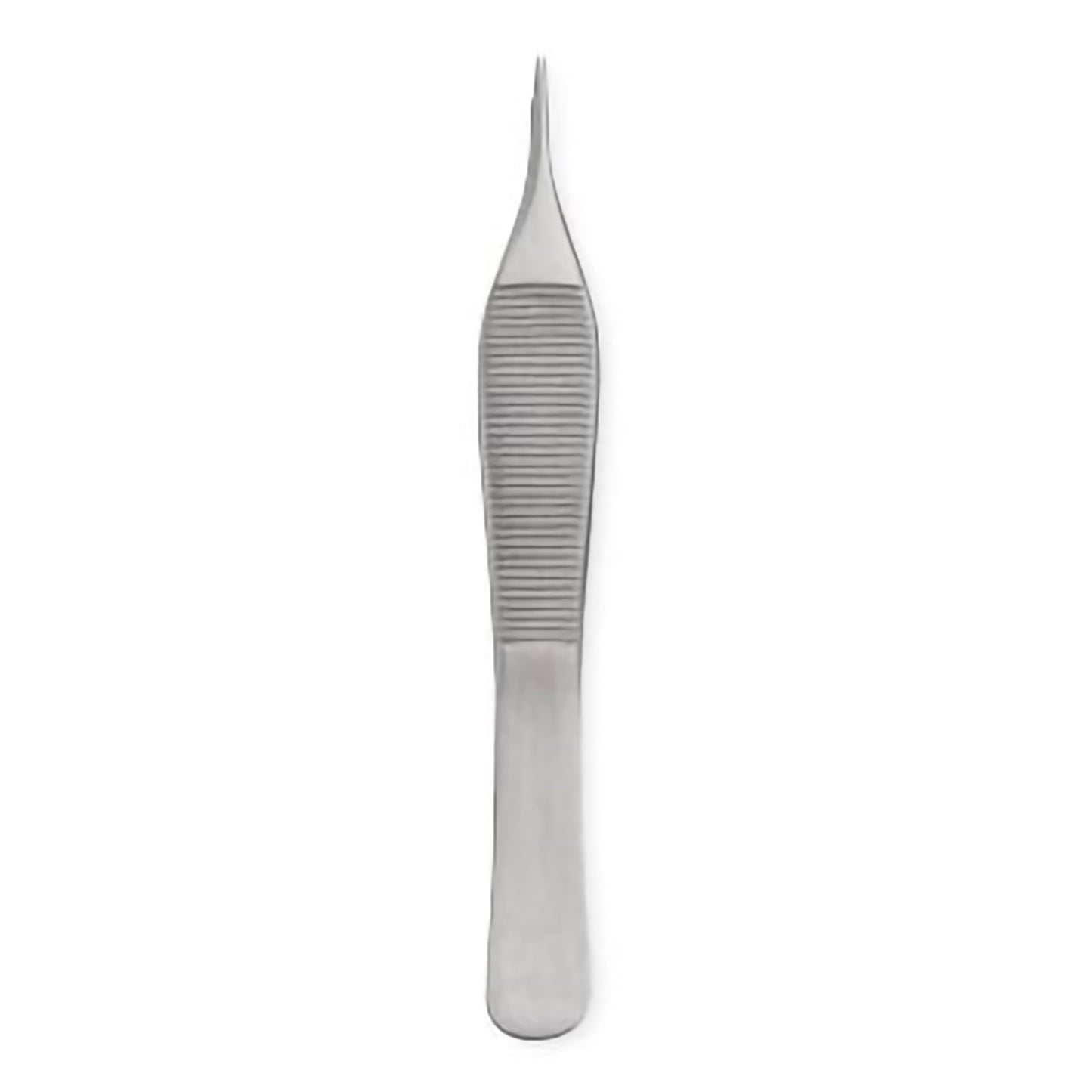Dressing Forceps Centurion® Adson 4-3/4 Inch Length Floor / Office Grade Stainless Steel Sterile NonLocking Thumb Handle Straight Serrated Tips