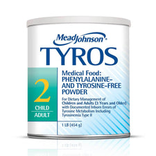 Tyros 2 Medical Food for Management of Inborn Errors of Tyrosine Metabolism