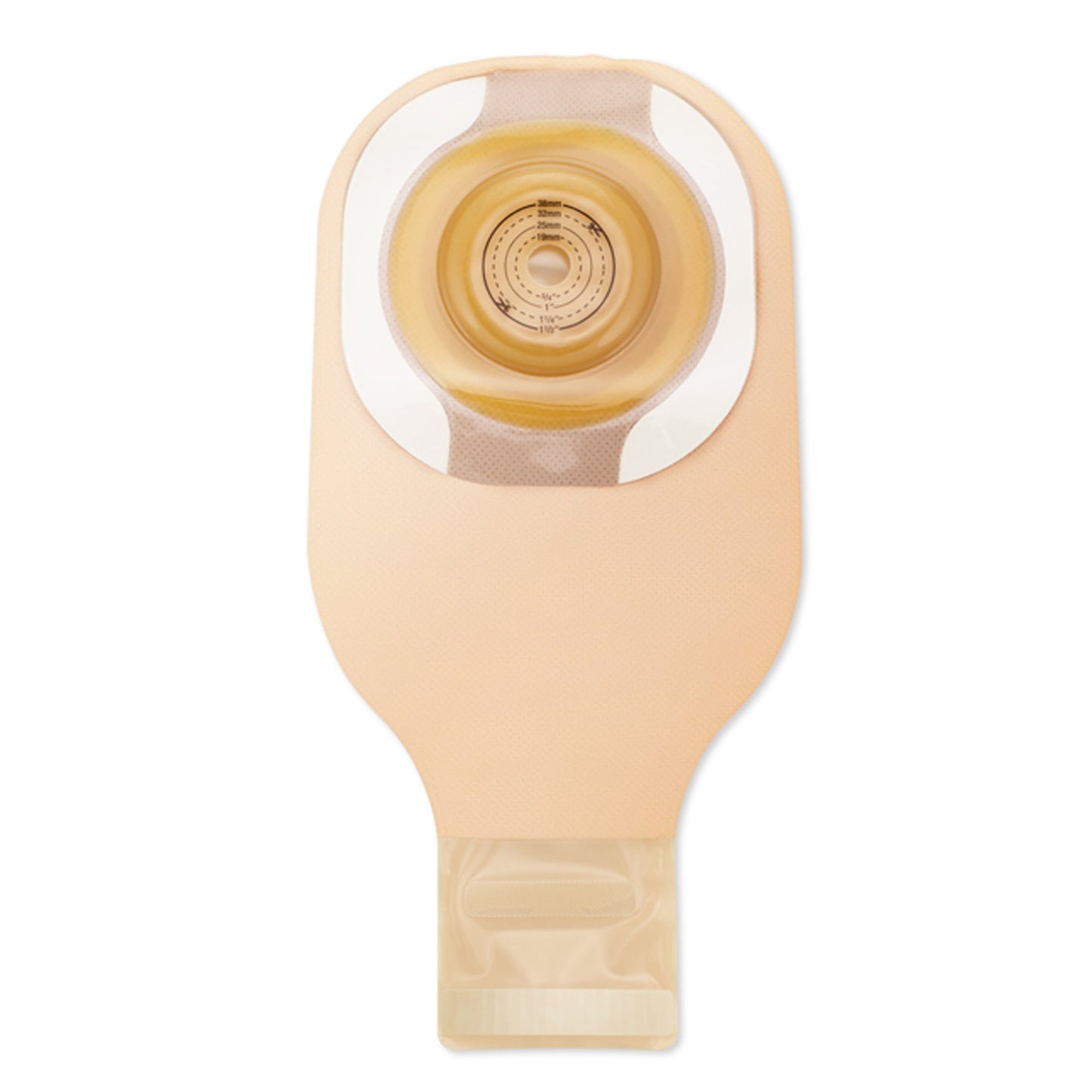Premier™ Flextend™ One-Piece Beige Ostomy Pouch, Cut to Fit Stomas up to 38 mm