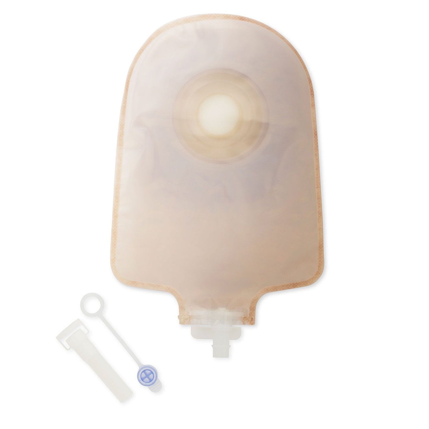 Premier™ 8489 One-Piece Transparent Urostomy Pouch, Pre-cut to Fit 44 mm Stomas