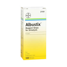 Albustix® Urinalysis Reagent for Protein Dip-and-Read test