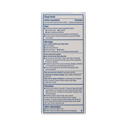 sunmark® Oxymetazoline HCl Sinus Relief, 1-ounce spray bottle