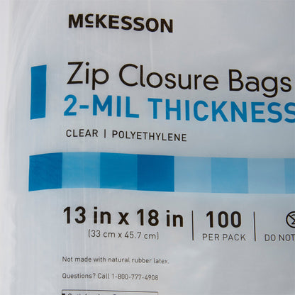 McKesson Zip Closure Bag, 13 x 18 Inch