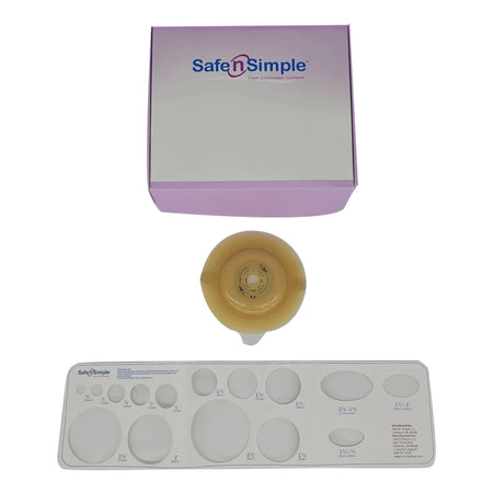 Safe N Simple SNS7238214 Ostomy Barrier Safe n Simple Trim to Fit