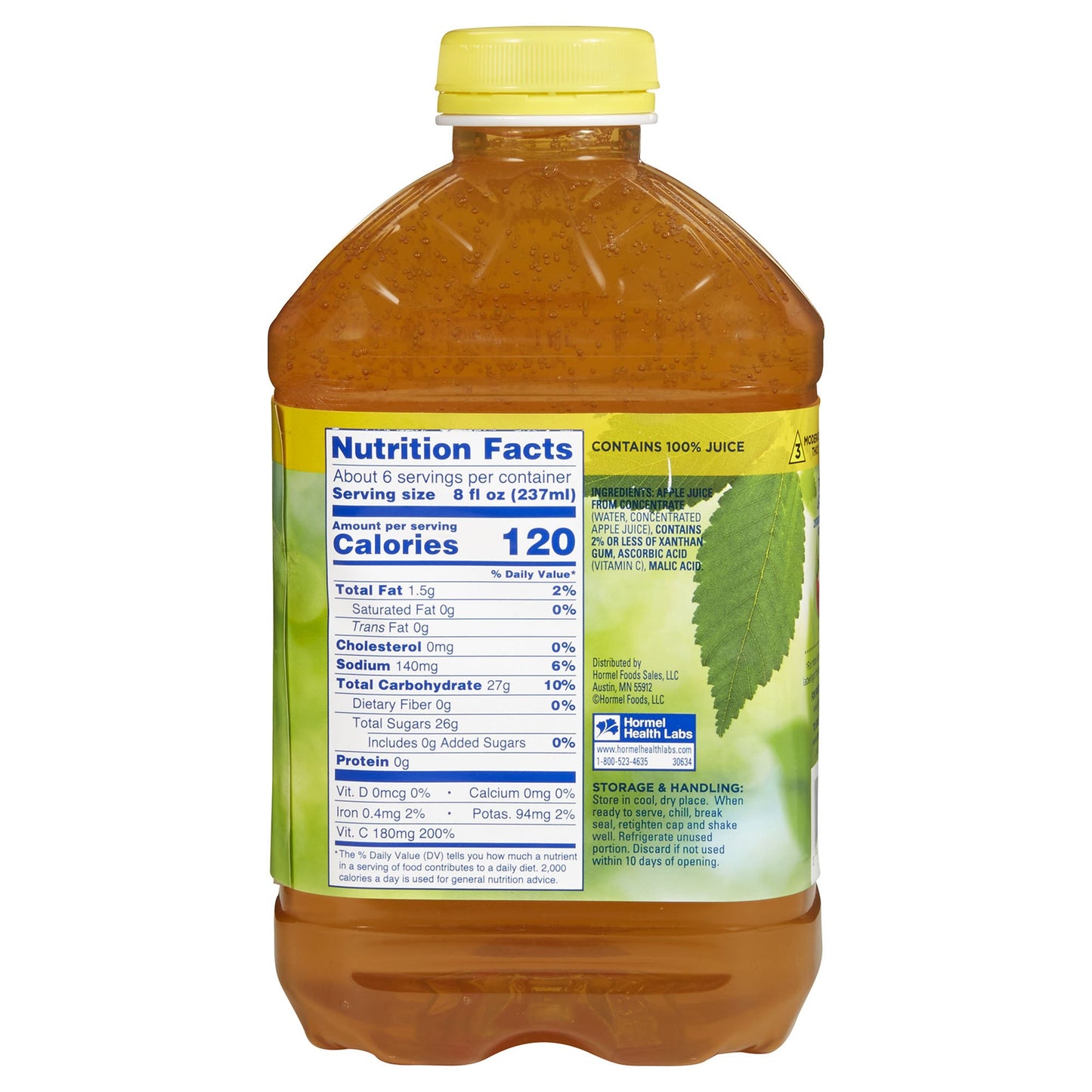 Thick & Easy® Honey Consistency Apple Thickened Beverage, 46-ounce bottle