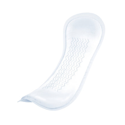 Bladder Control Pad TENA® Dry Comfort™ 11 Inch Length Moderate Absorbency Super Absorbent Core One Size Fits Most