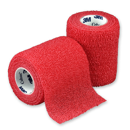 Solventum 1583R 3M Coban Self-adherent Closure Cohesive Bandage, 3 Inch x 5 Yard