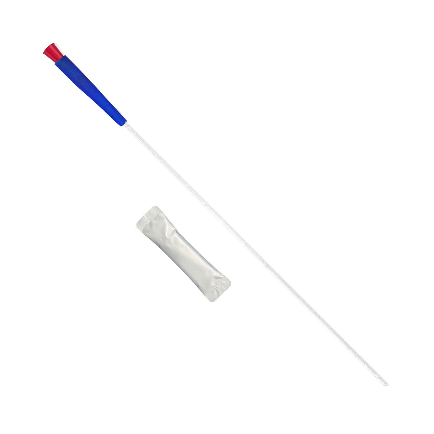 Urethral Catheter TruCath™ Straight Tip Hydrophilic Coated PVC 18 Fr. 16 Inch