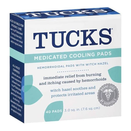 Blistex 4138800732 Tucks Medicated Cooling Pads