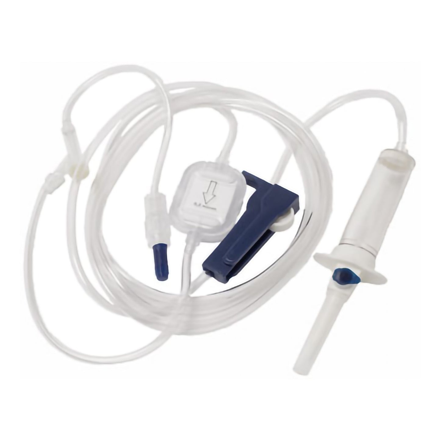 Primary IV Administration Set TrueCare™ Gravity 1 Port 20 Drops / mL Drip Rate 15 Micron Filter / 0.2 Micron Filter 92 Inch Tubing Solution Without Flow Regulator
