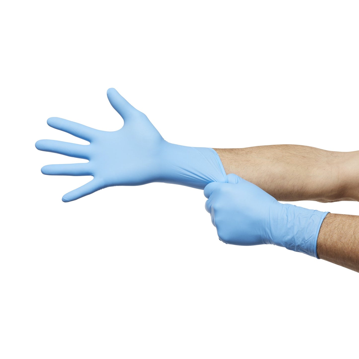 McKesson Confiderm® 6.5CX Nitrile Extended Cuff Length Exam Glove, Medium, Blue