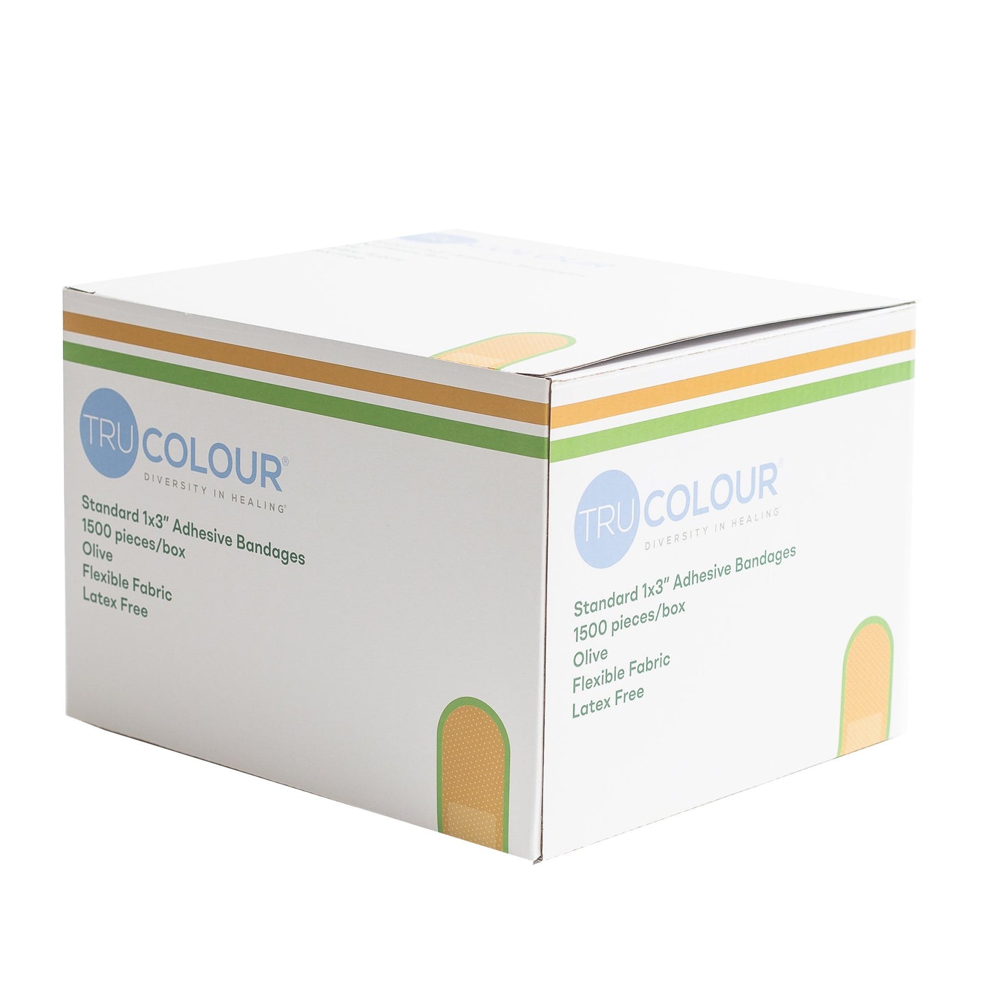 TruColour® Olive Adhesive Strip, 1 x 3 Inch
