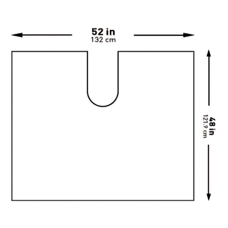 McKesson Sterile Impervious U-Drape, 52 x 48 Inch