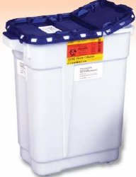 BD 305634 Recykleen Pharmaceutical Waste Container, 9 Gallon