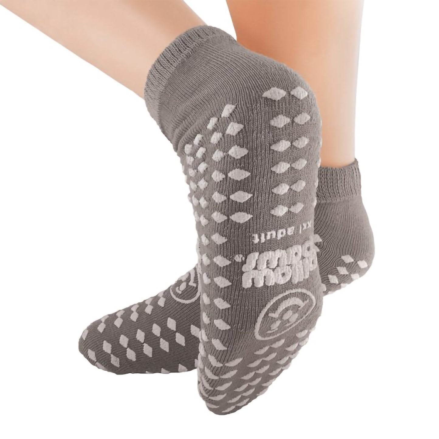 Pillow Paws Slipper Socks Double Print, 2X-Large by Principle Business Enterprises product image