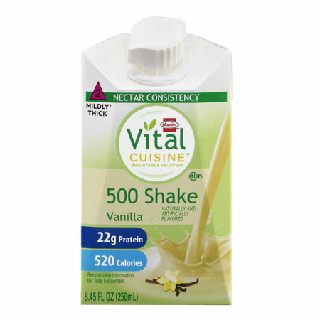 Lyons Magnus LLC 72504 Vital Cuisine 500 Shake Vanilla Nutrition and Recovery, 8.45-ounce carton