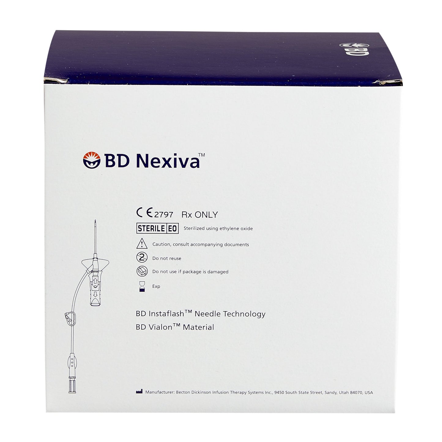 Nexiva™ Closed IV Catheter, 24 Gauge