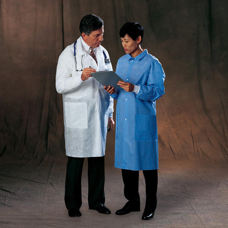 O&M Halyard Inc 10123 Basic Plus Lab Coat