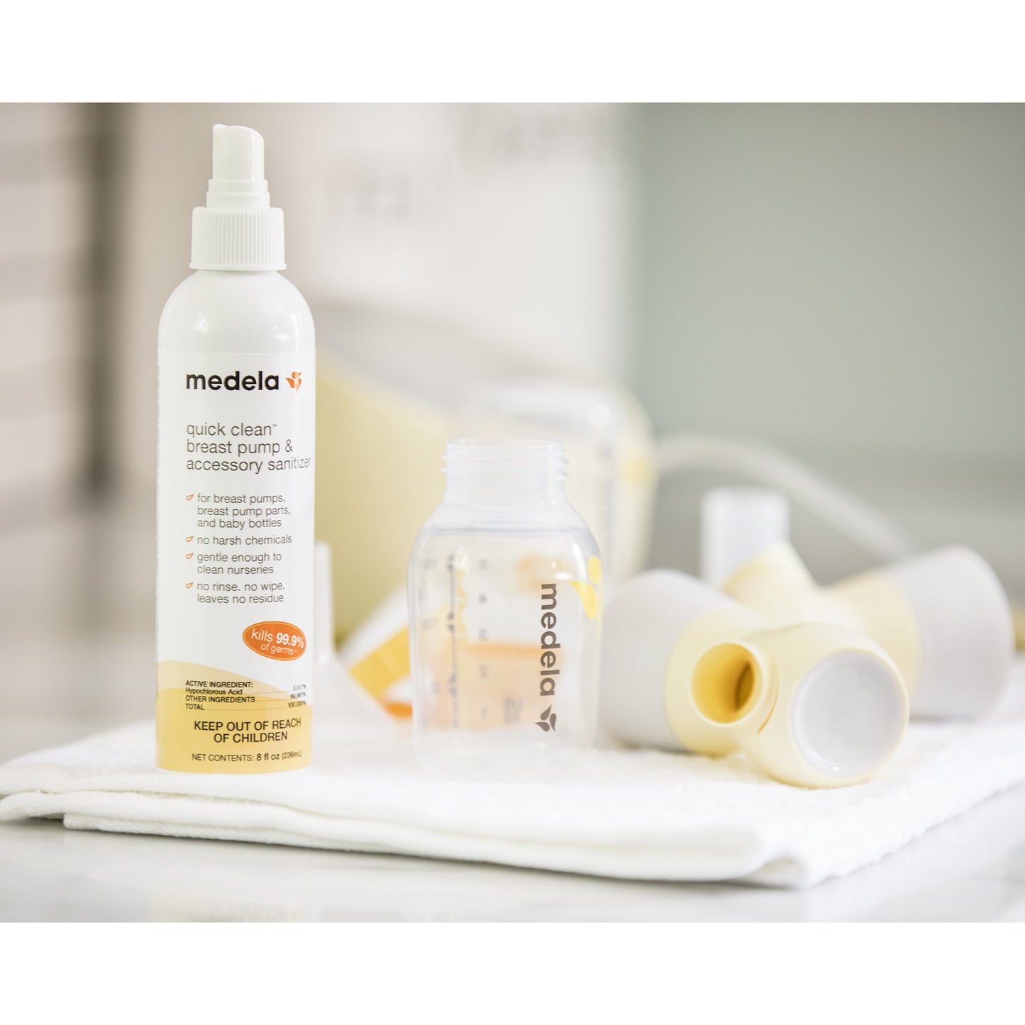 Quick Clean™ Breast Pump Sanitizer