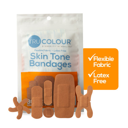 TruColour® Brown Adhesive Strips, Assorted Shapes and Sizes