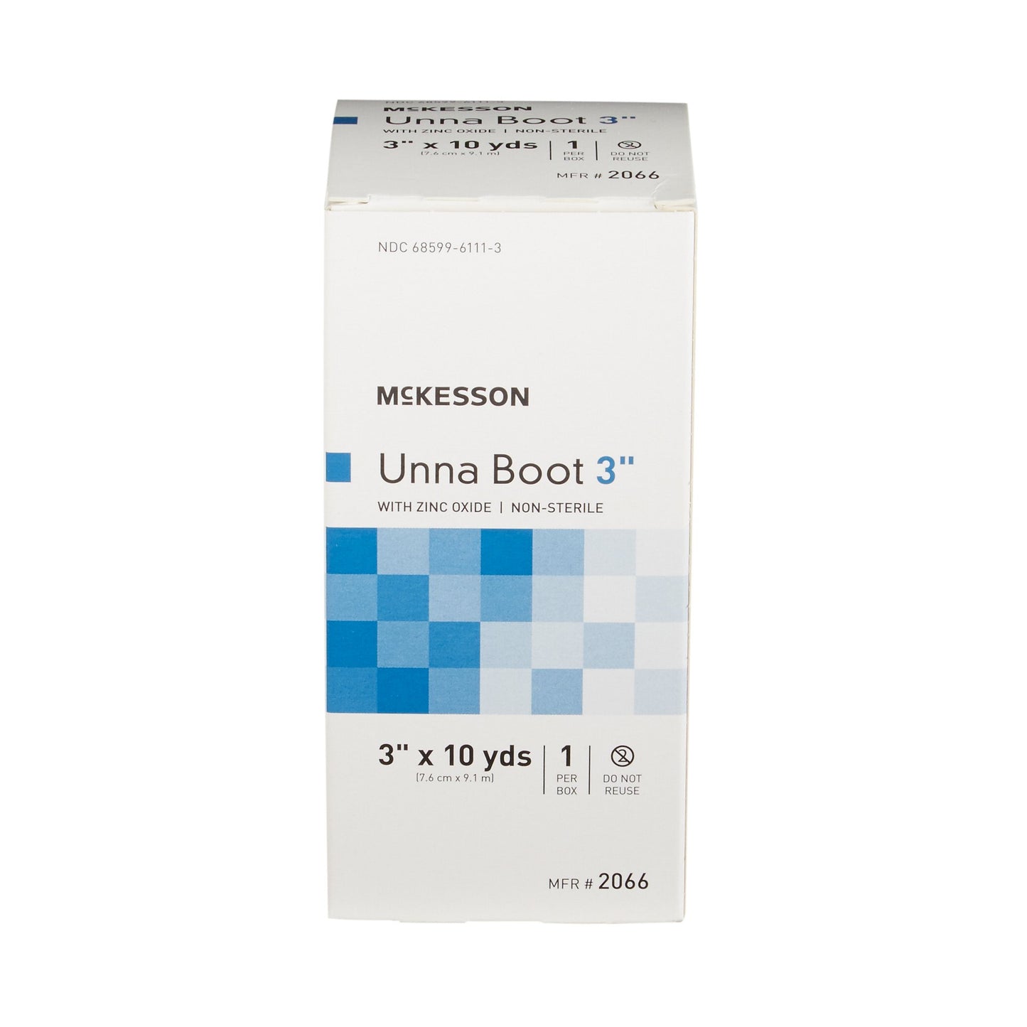 McKesson Unna Boot with Zinc Oxide, 3 Inch x 10 Yard