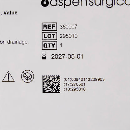 McKesson Wound Drain Tube, 10 Fr., 20-centimeter Length